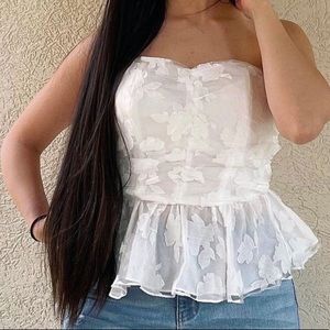 Vici Dolls peplum tube top
